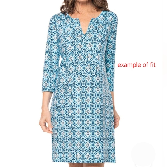 Coolibar Oceanside XL Tunic Dress - Picture 11 of 12